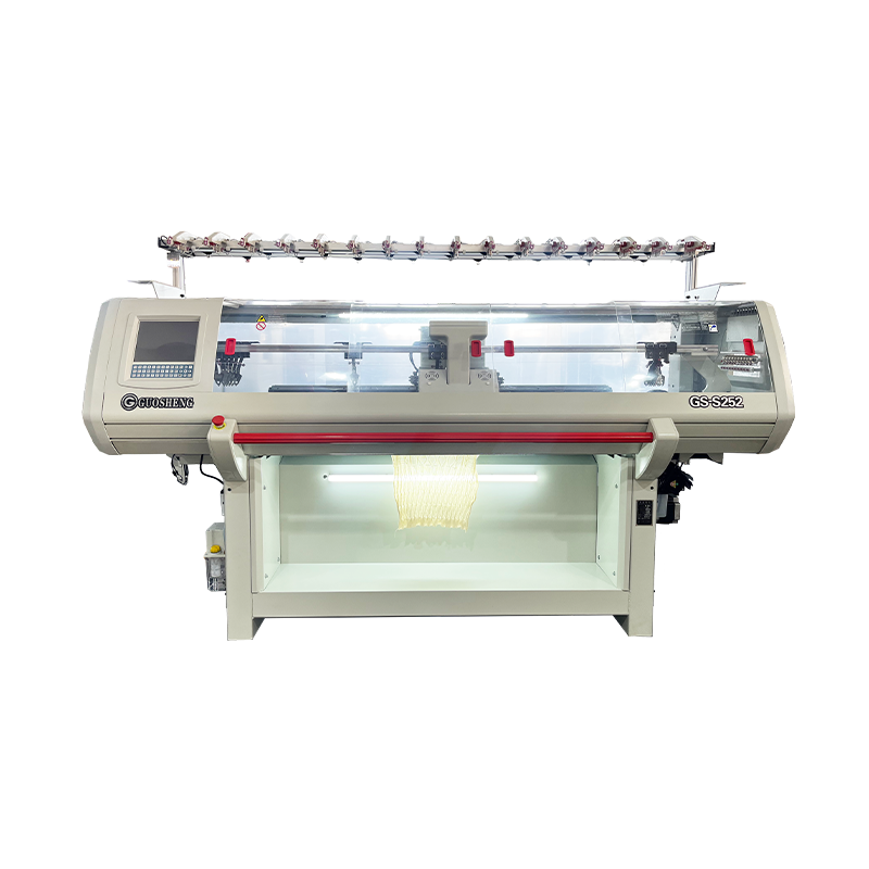 GS-S252 آلة حياكة السترات ذات المقبض البرتقالي ذات النظام المزدوج المحوسبة (S كاملة الوظائف)